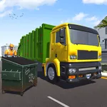 City Garbage Truck Driving icon