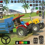 Indian Tractor Game & Farming icon