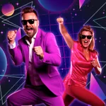 Create funny dance just videos icon