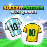 Soccer match 3 mini games icon