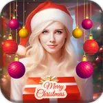 Christmas Photo Frames Sticker icon