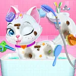 Pet Vet Care Wash Feed Animals icon