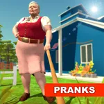 Bad Granny Crazy Prank icon