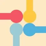 Connect Dots - Dipping dots icon