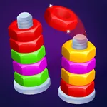 Nut Madness: Color Sort 3D icon