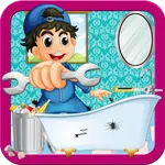 Toilet Repair & Wash icon