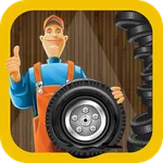 Tyre Repair Shop – Garage Game icon