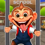 Monkey Student: School Prank icon