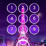Pin Lock Screen- Eiffel Tower icon