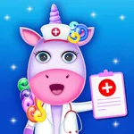 Unicorn ASMR Doctor Salon Game icon