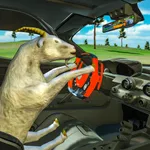 Crazy Goat Car Driving Sim icon