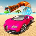 Ramp Car Beach Racing Stunts icon