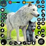 Virtual Arctic Wolf Family Sim icon