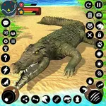 Wild Crocodile Family Sim Game icon