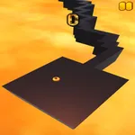 Rolling lava ball icon