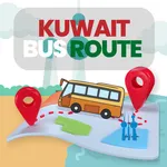 Kuwait Bus Route & Map Offline icon