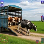 US Animal Transport Truck Game icon