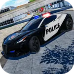 US Police Car Offline Car Game icon