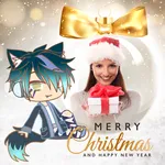 Gacha Christmas Photo Frame icon