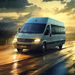 Minibus Van Driving icon