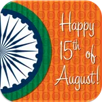 15 August Greetings icon