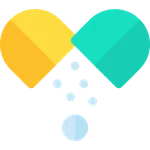 Pharma- Medicine delivery icon