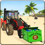 Tractor Simulator: Beach Clean icon