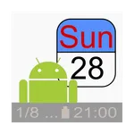 Date in Notification - Status icon