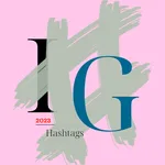 Hashtag for IG - 2023 Tags icon