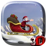 Funny Santa 3D Live Wallpaper icon