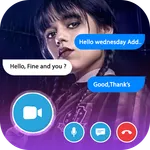 Wednesday Addams Video Call icon