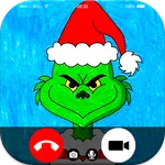 The Grinch’s Vid Call and Chat icon