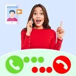 Girl Fake Video Call & Chat icon
