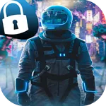 Cosmonaut Passcode Lock Screen icon