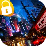 Night City Passcode Lock Scree icon
