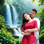 Waterfall Photo Frames icon