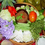Traditional Khmer food icon