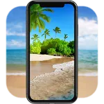 Relax Beach Waves Wallpaper icon