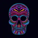 Sugar Skull Wallpaper HD 4K icon