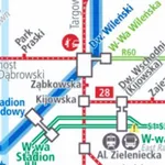 Warsaw Metro Map 2023 icon