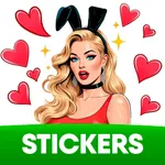Kiss & Romantic Love WASticker icon