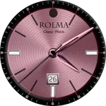 Rolma Metallic PINK Watchface icon