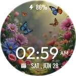 Butterfly Garden WatchFace icon