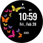 Butterfly Simple Watch Face icon