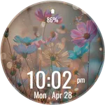 Pastel Floral Watch Face icon