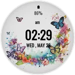 Spring Butterfly Watch Face icon
