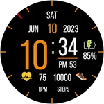 Iris22 Digital Watch Face icon