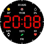 WR 025 Digital Watch Face icon