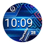 Abstract X Digital Watch Face icon