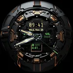 Black Marvel Watch Face icon